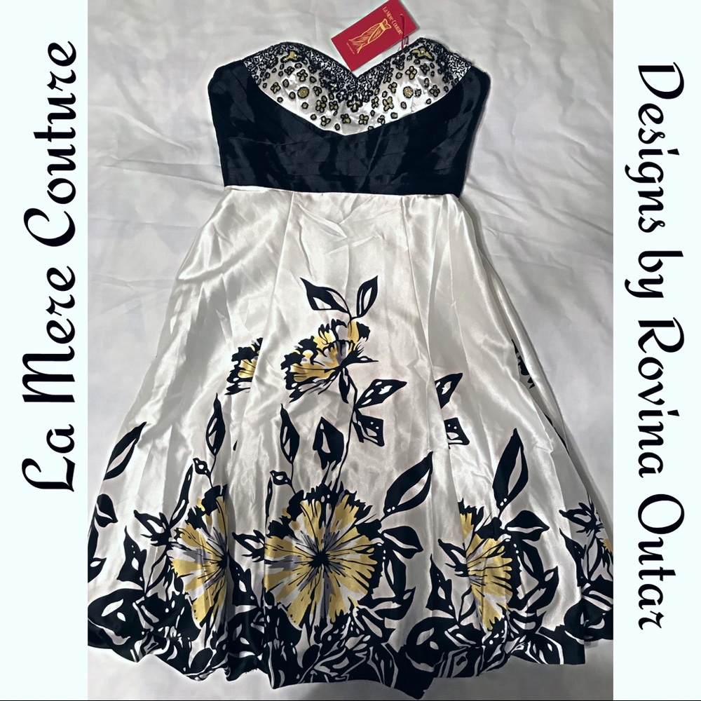 La Mere Couture Prom Cocktail Party Dress 10 NWT